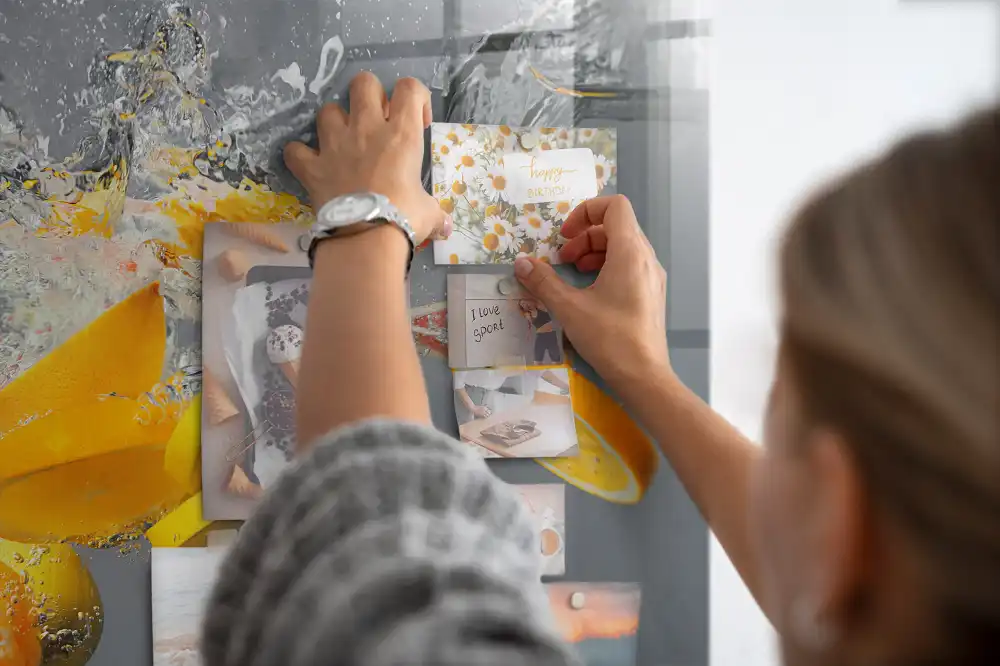 Magnetická tabule na zeď Citrusy ve vodní tříšti