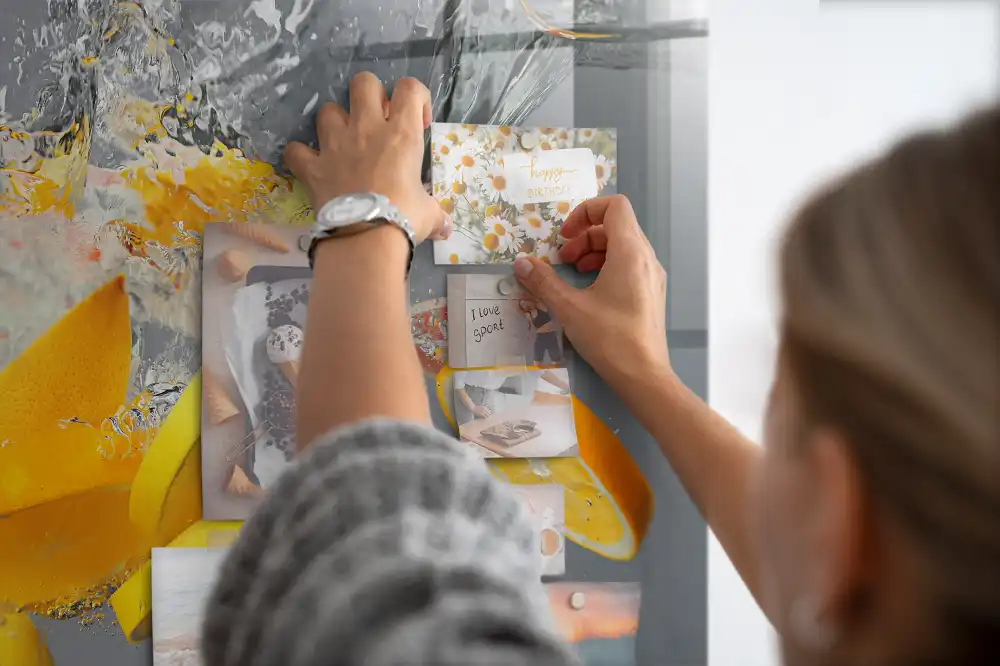 Magnetická tabule na zeď Citrusy ve vodní tříšti
