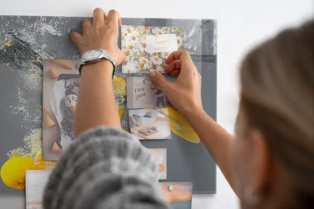 Magnetická tabule na zeď Citrusy ve vodní tříšti