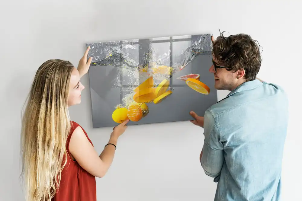 Magnetická tabule na zeď Citrusy ve vodní tříšti