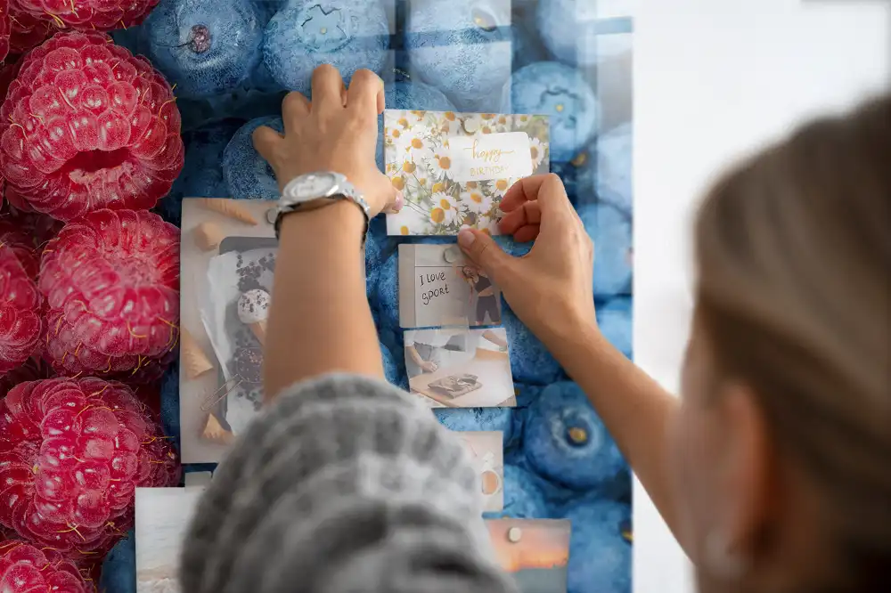 Magnetická tabule Lesní plody