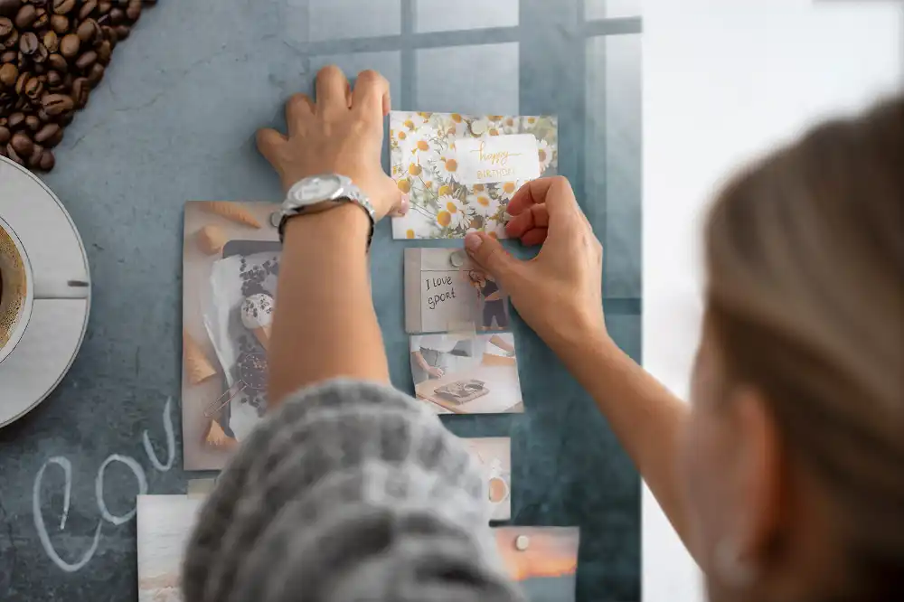 Magnetická tabule na zeď motiv nápoj v šálku