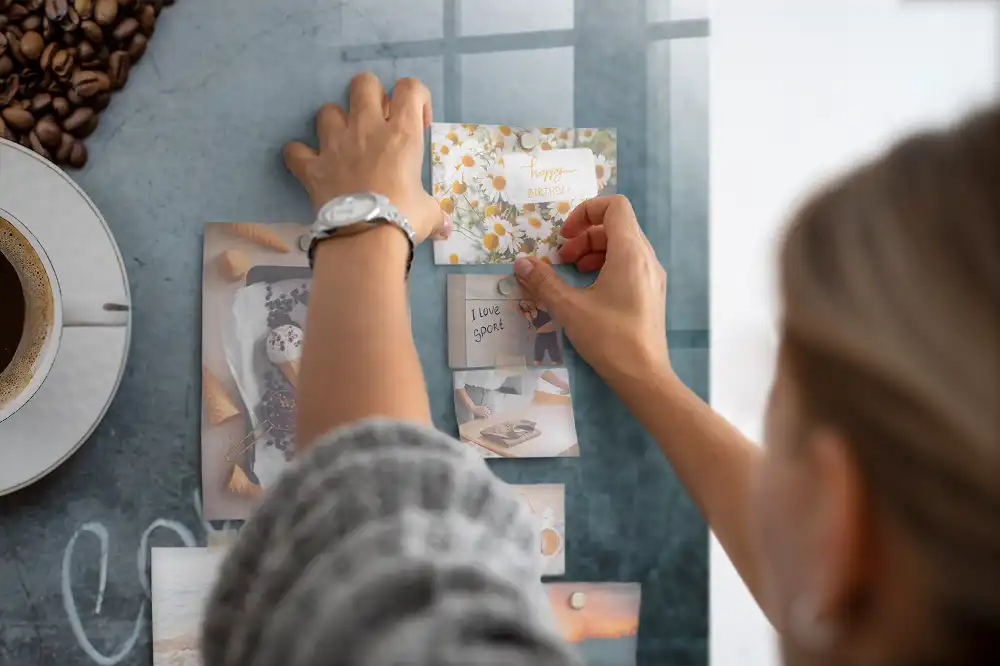 Magnetická tabule na zeď motiv nápoj v šálku