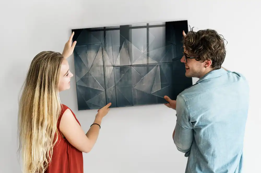 Magnetická kovová nástěnná tabule