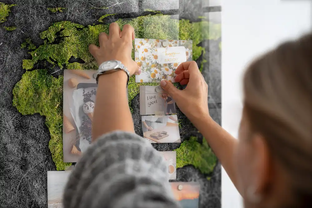 Magnetická tabule na zeď Atlas světa