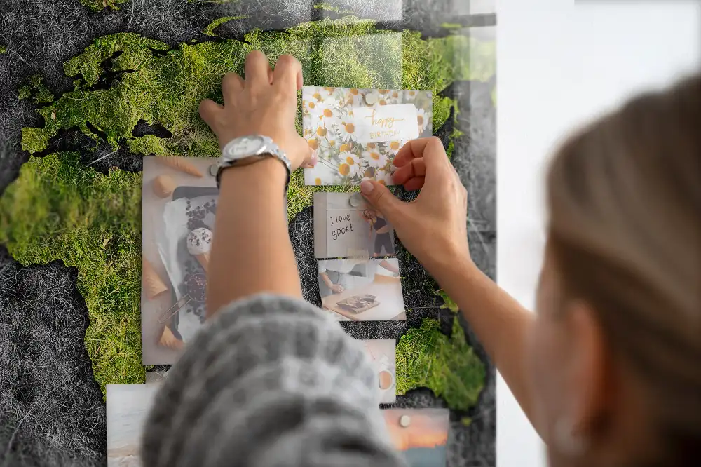 Magnetická tabule na zeď Atlas světa