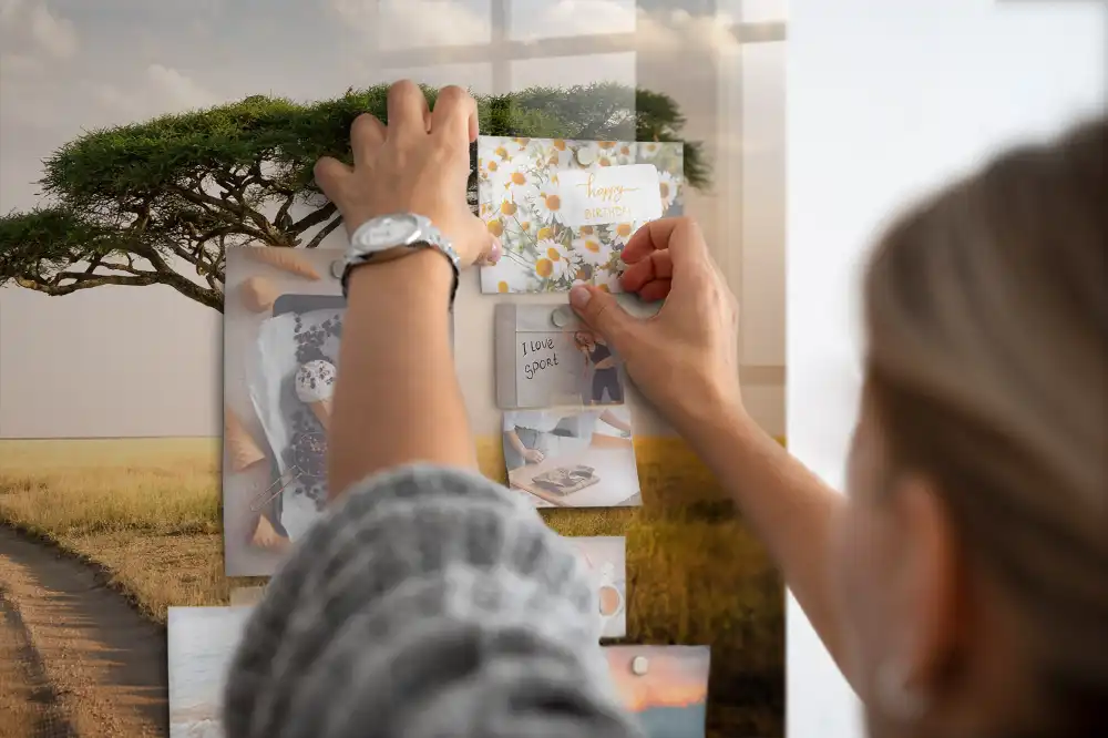 Magnetická tabule na zeď Africká savana