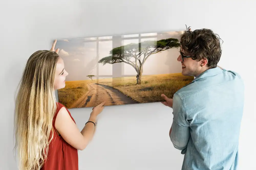 Magnetická tabule na zeď Africká savana