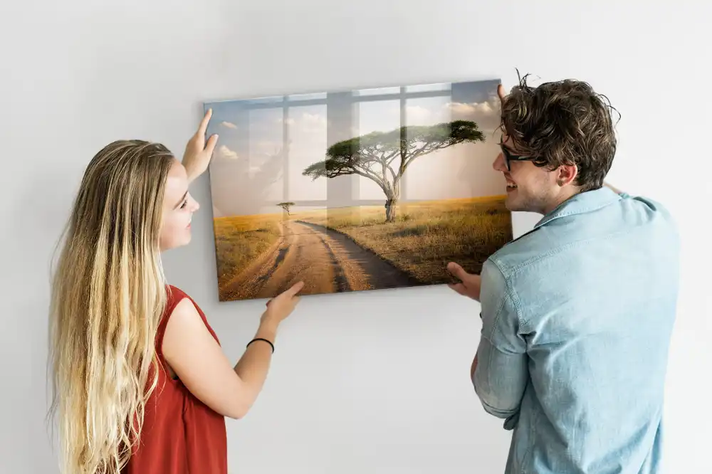 Magnetická tabule na zeď Africká savana
