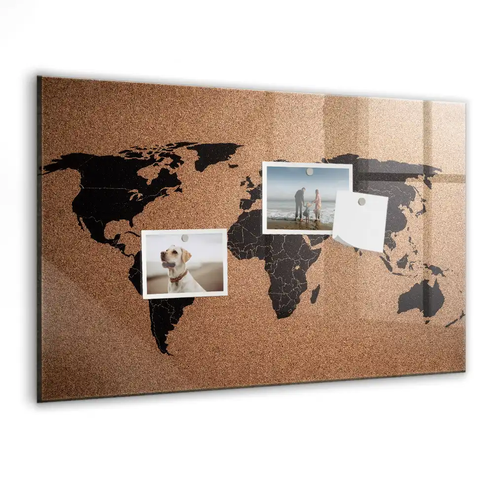 Magnetická tabule Atlas světa