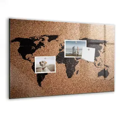 Magnetická tabule Atlas světa