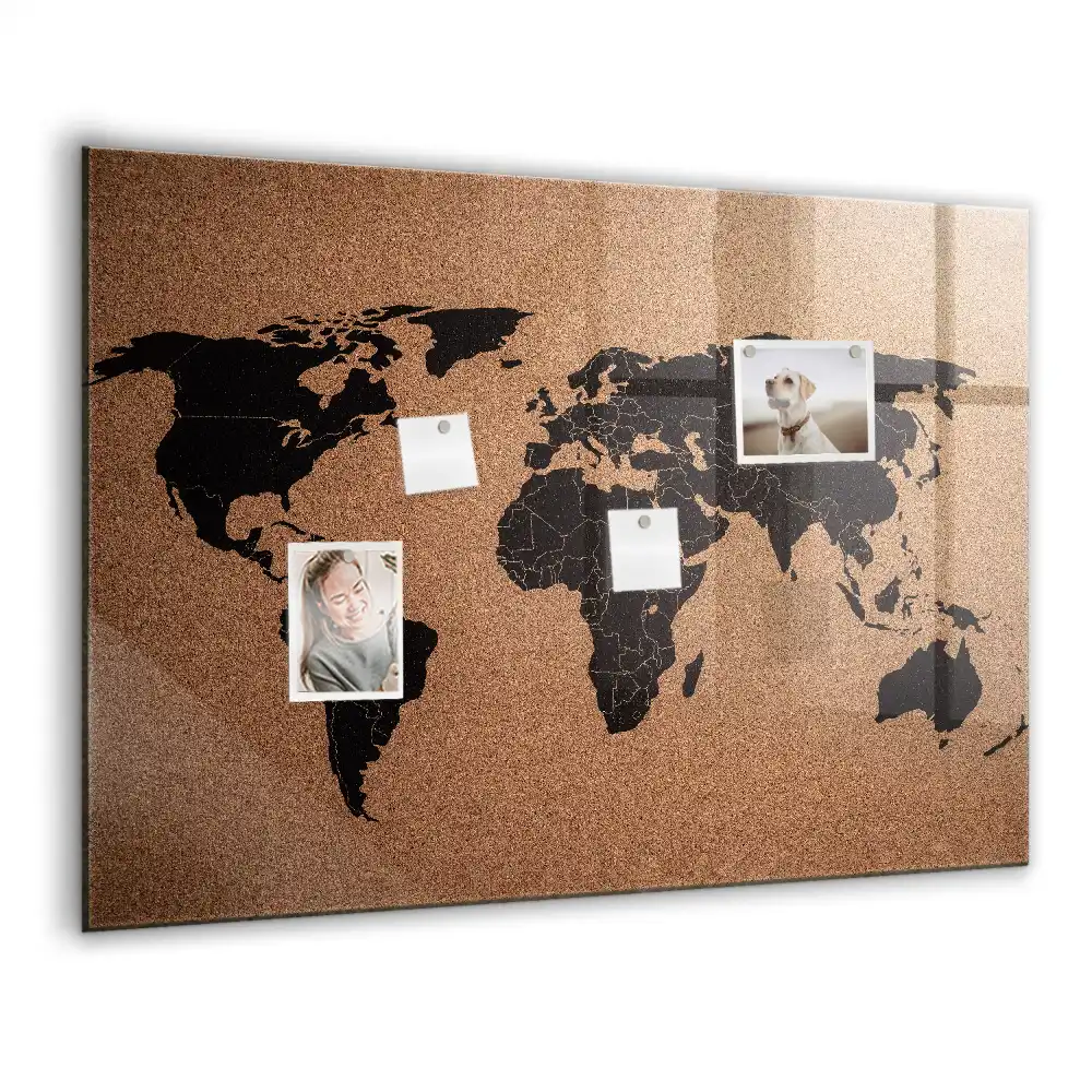 Magnetická tabule Atlas světa