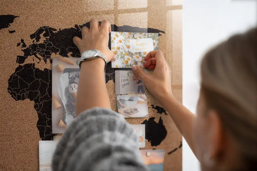 Magnetická tabule Atlas světa