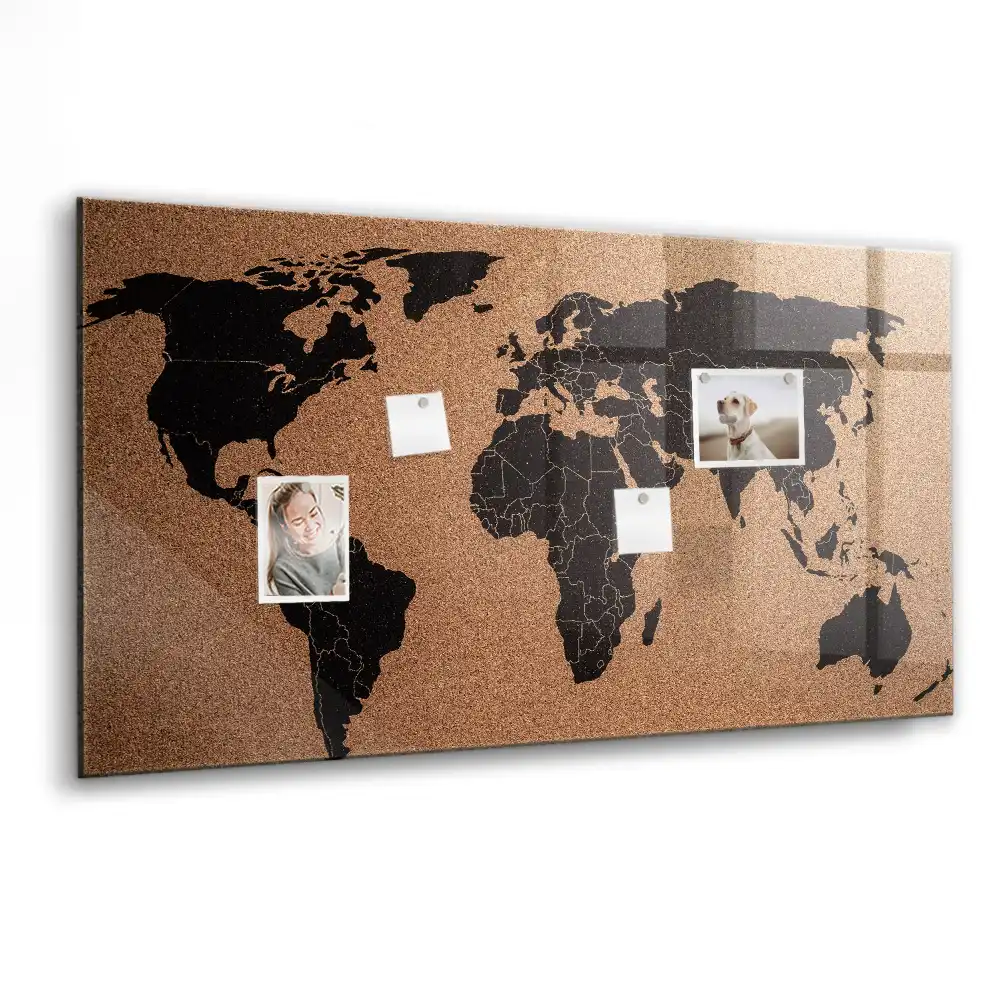 Magnetická tabule Atlas světa