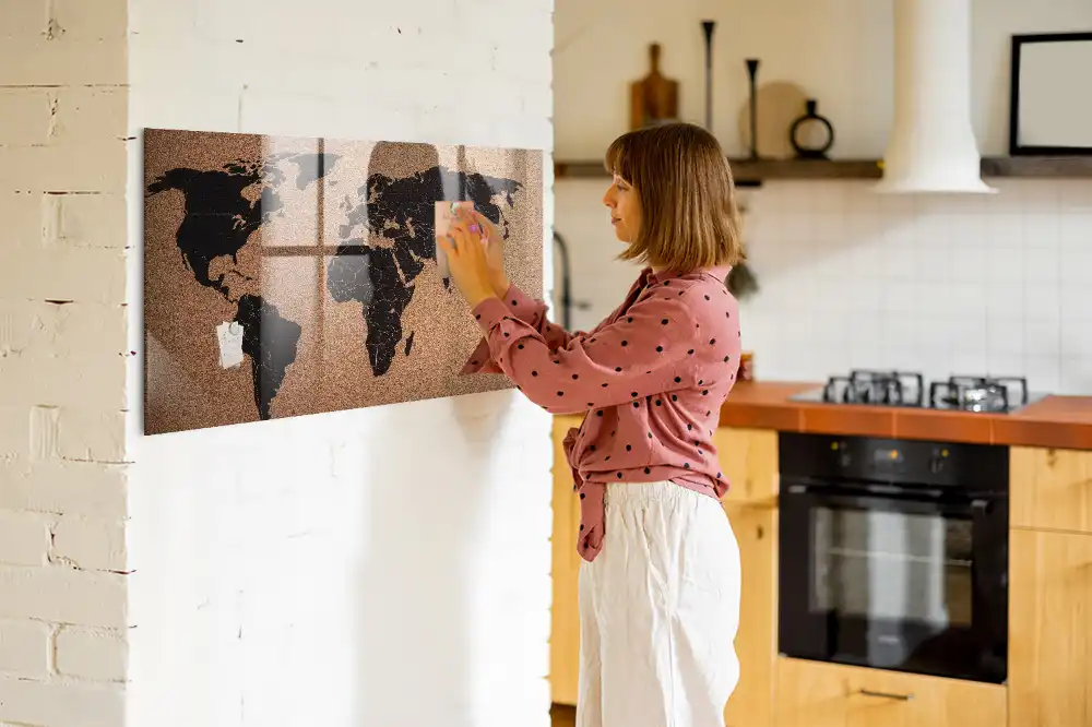 Magnetická tabule Atlas světa