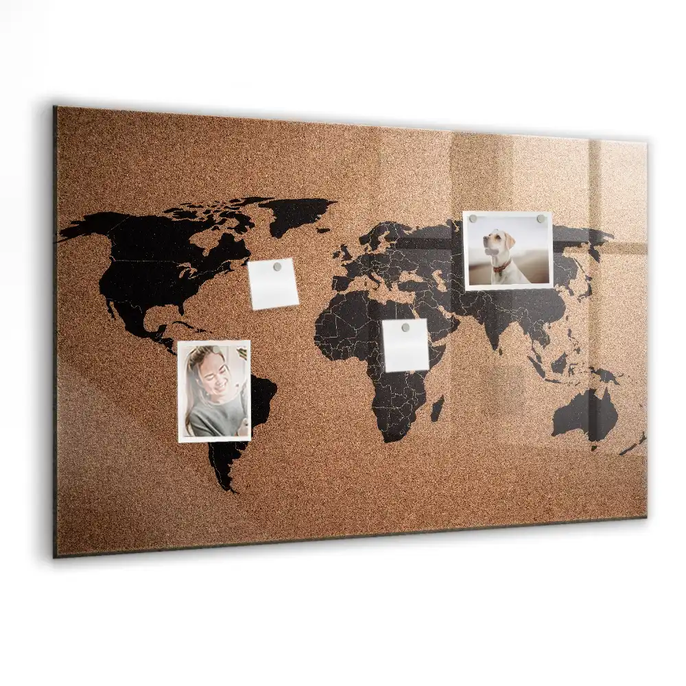 Magnetická tabule Atlas světa