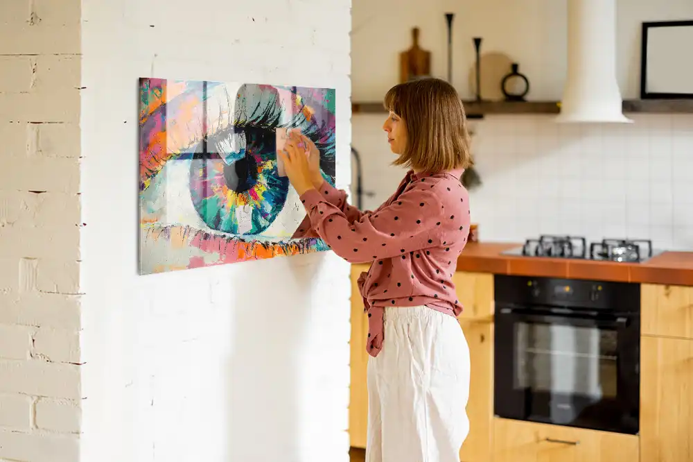 Magnetická tabule Duhovka lidského oka