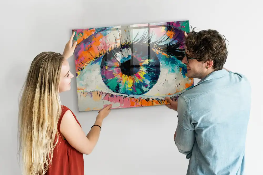 Magnetická tabule Duhovka lidského oka