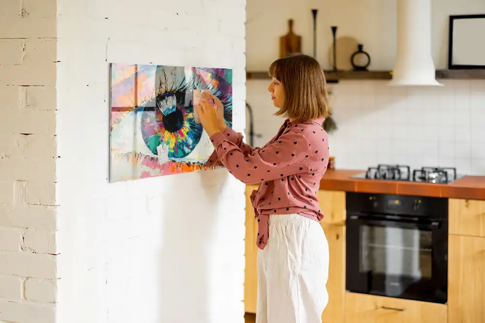 Magnetická tabule Duhovka lidského oka