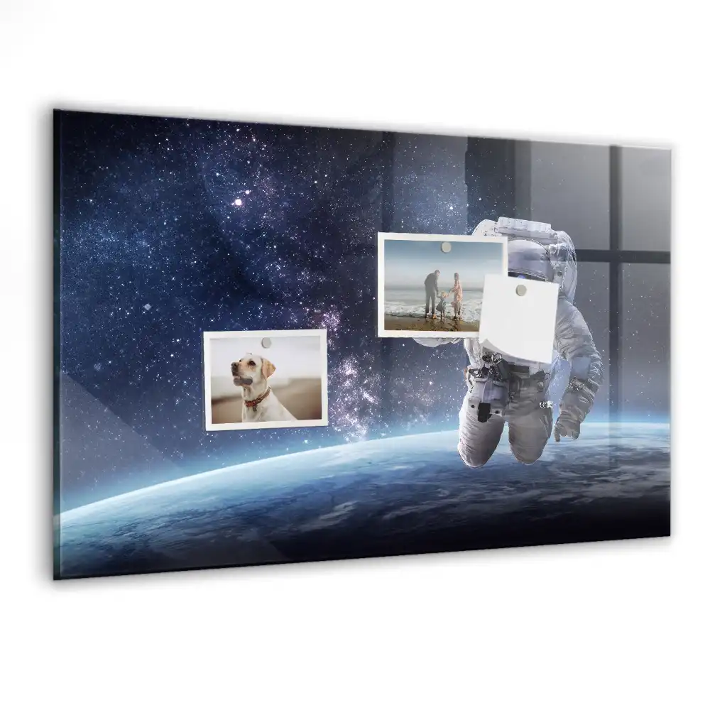 Magnetická nástěnná tabule kosmonaut