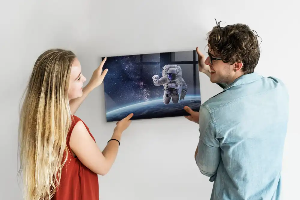 Magnetická nástěnná tabule kosmonaut