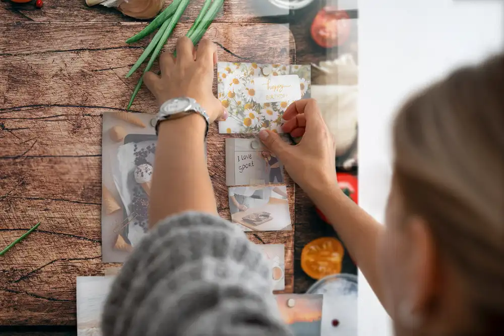 Magnetická tabule ve tvaru kuchyňského prkénka