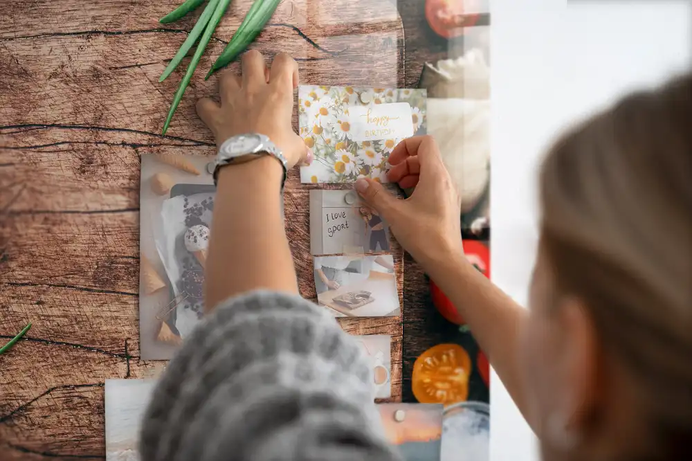 Magnetická tabule ve tvaru kuchyňského prkénka