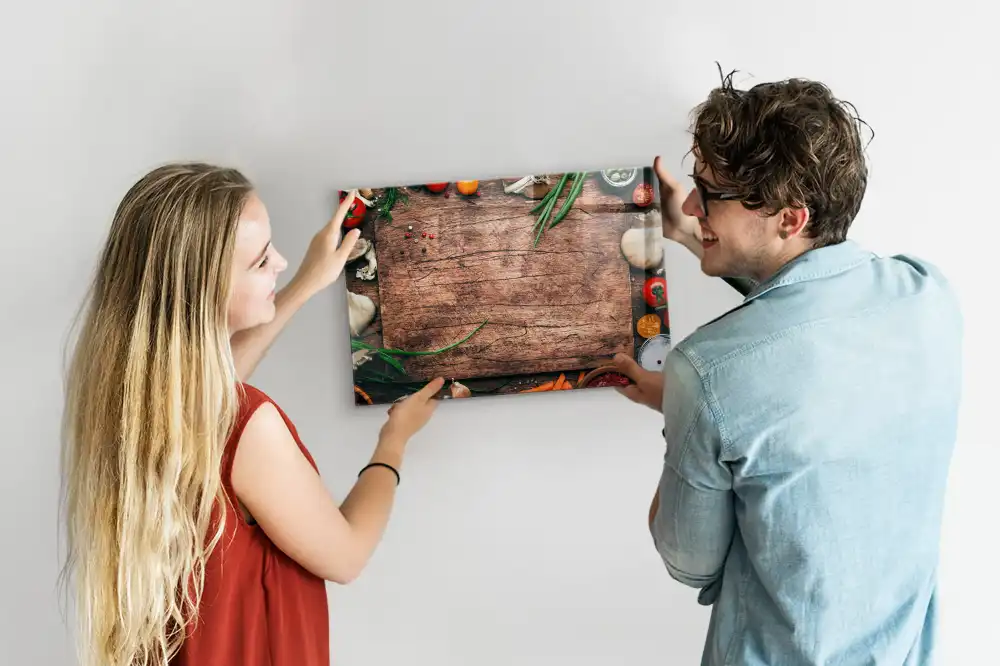 Magnetická tabule ve tvaru kuchyňského prkénka