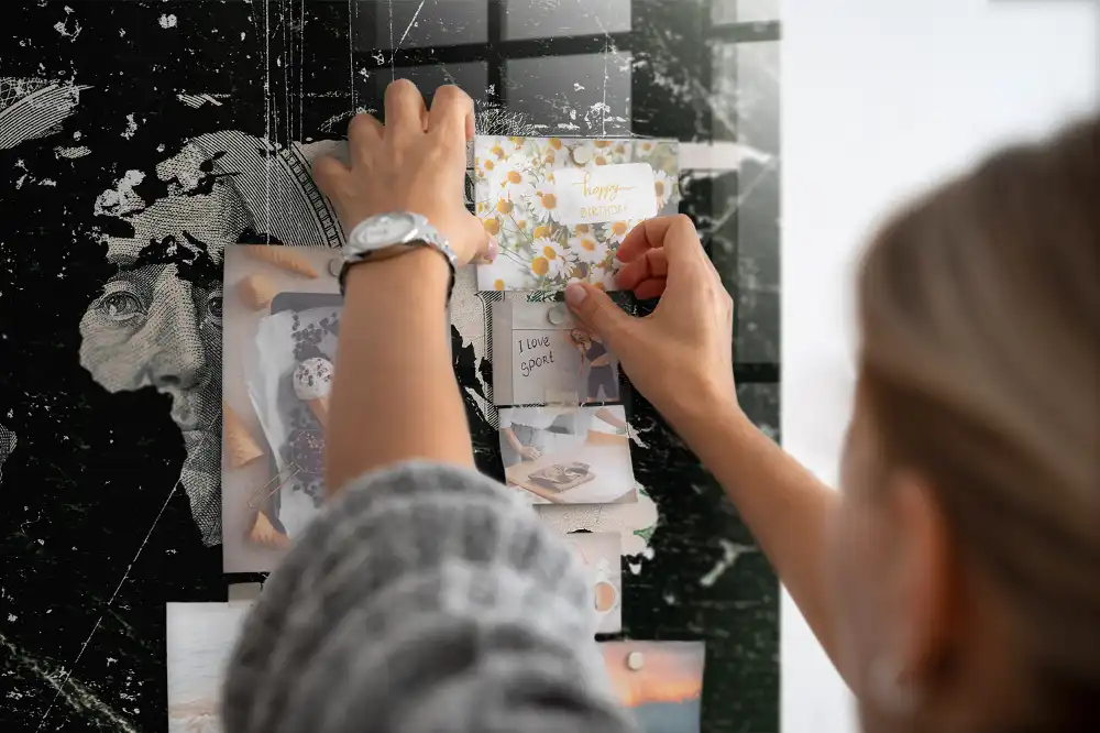 Magnetická tabule finanční mapa světa