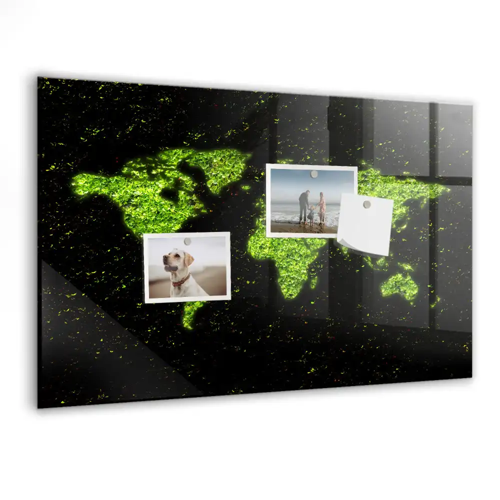 Magnetická tabule atlas světa