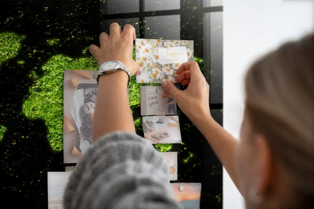Magnetická tabule atlas světa