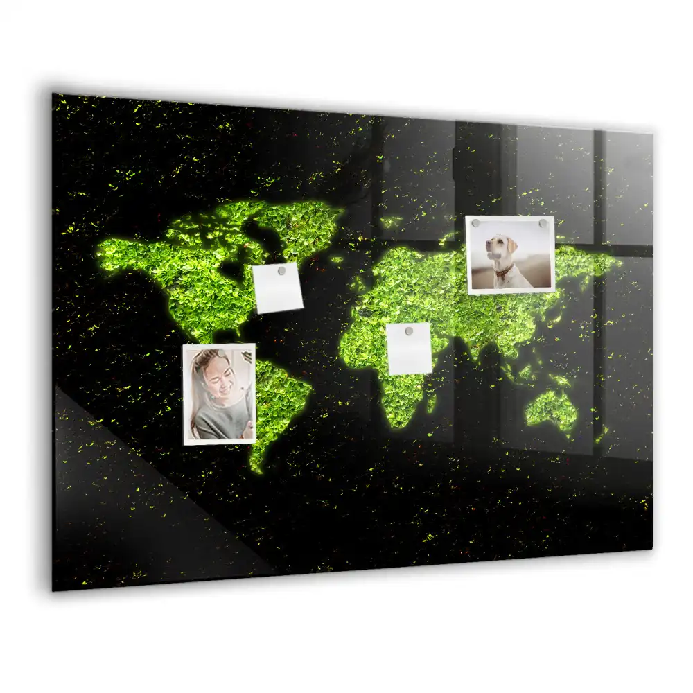 Magnetická tabule atlas světa