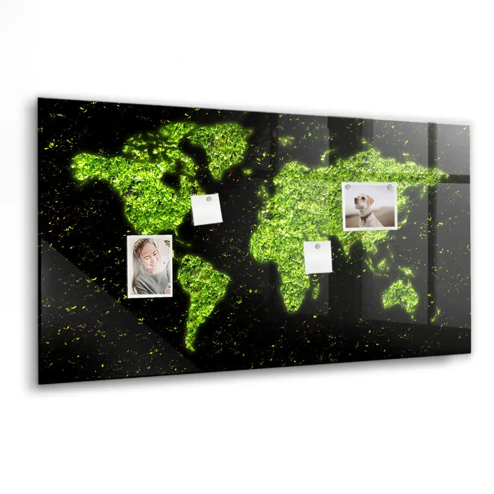 Magnetická tabule atlas světa