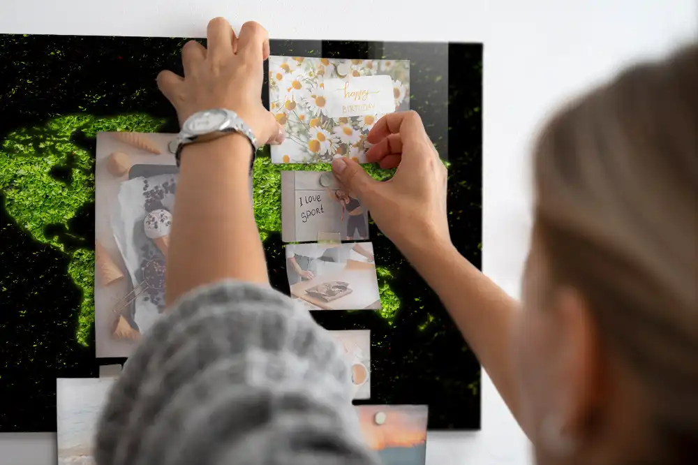 Magnetická tabule atlas světa