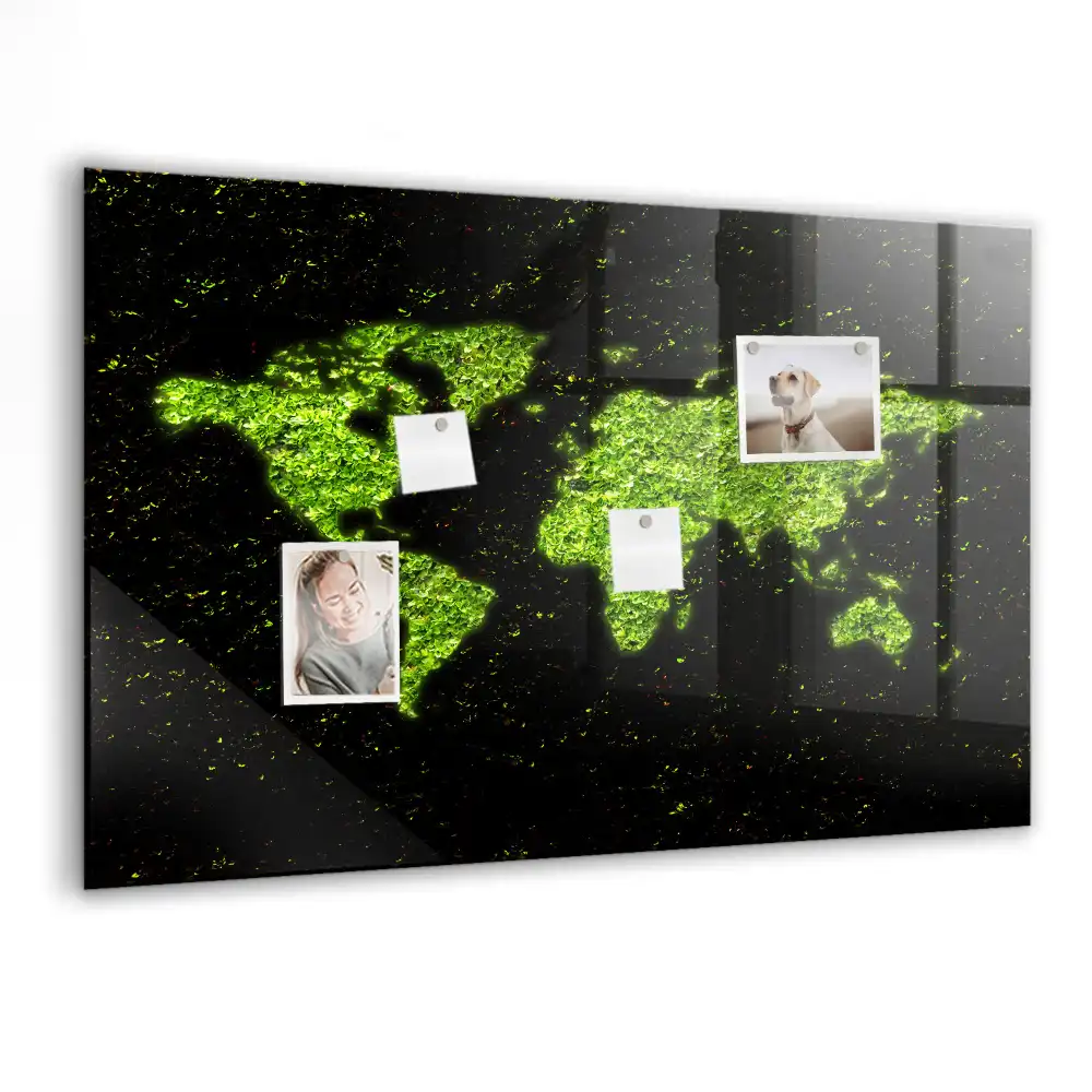 Magnetická tabule atlas světa