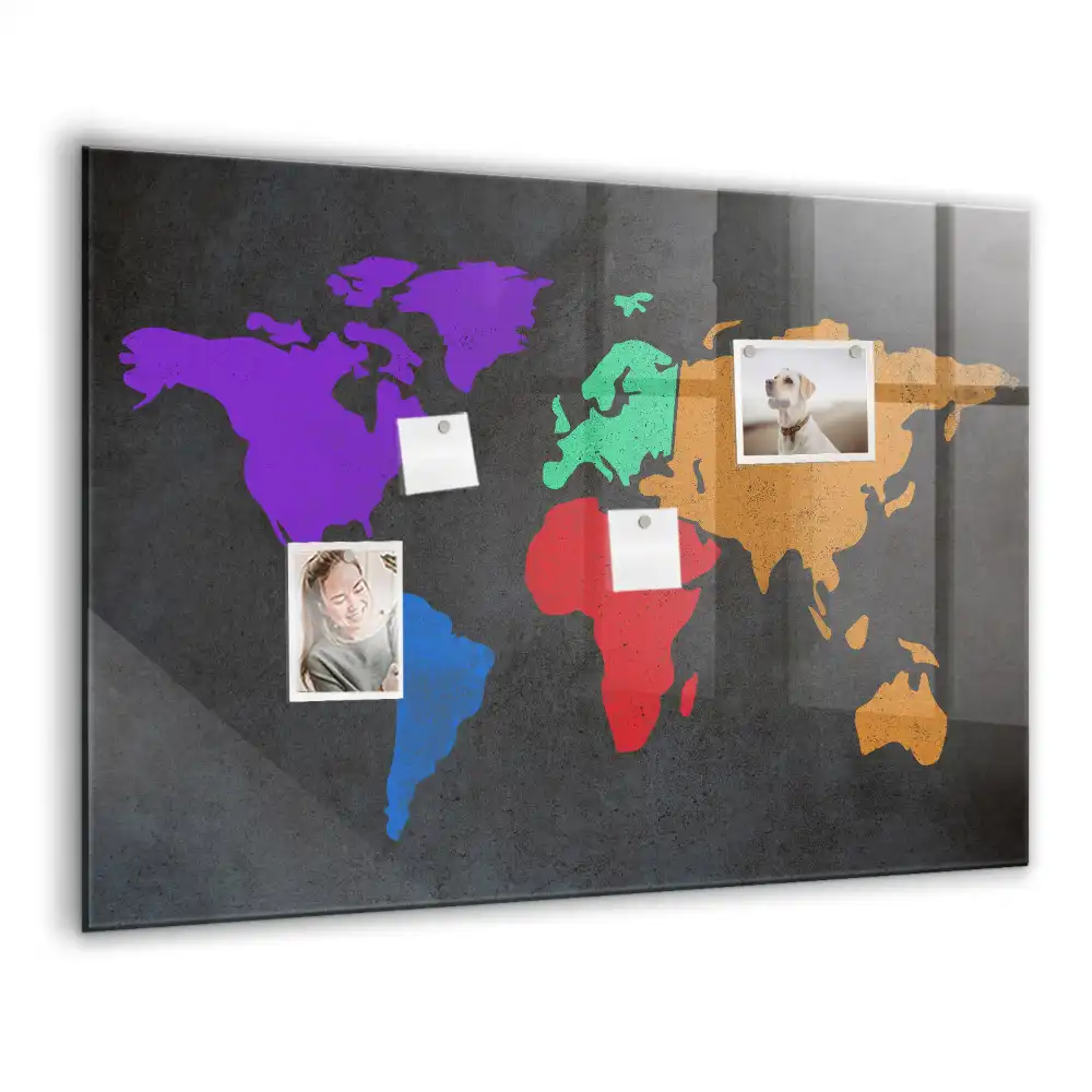 Magnetická tabule atlas světa