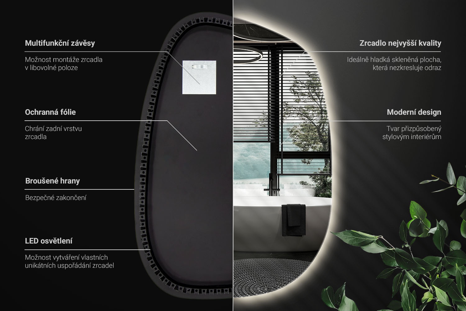 Technical information LED mirror plama 2